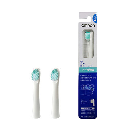 オムロン/OMRON 電動歯ブラシ用 ステイン除去ブラシ タイプ2 SB-132_画像1