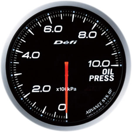 デフィ Defi-Link Meter ADVANCE BF 油圧計 φ60 照明色：ホワイト DF10201_画像1