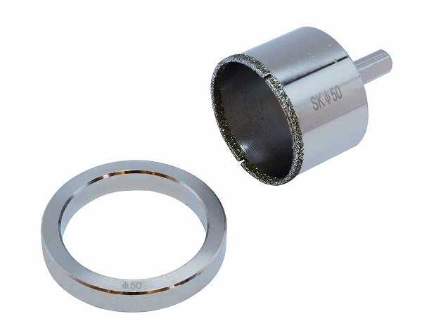 最安 新潟精機 DC-50 50mm 電着ダイヤモンドコアドリル SK パーツ