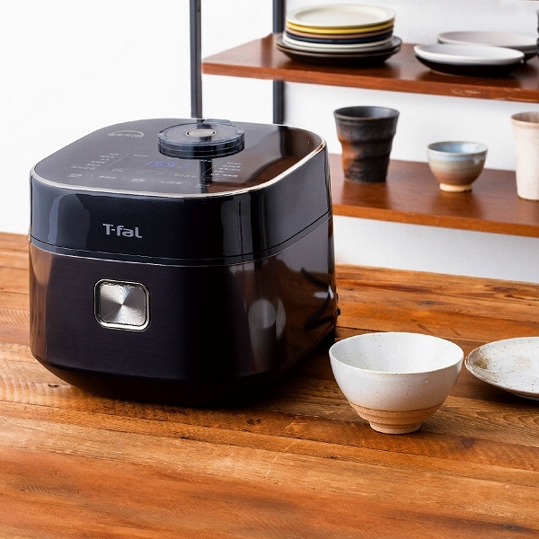 最新入荷 ティファール/T-fal ザ・ライス 遠赤外線IH炊飯器 ブラック