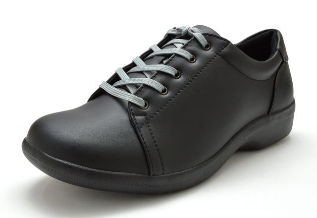  new goods topaz moa TZ-1438 black 23cm lady's comfort shoes lady's walking shoes TOPAZ MORE 4E wide width 