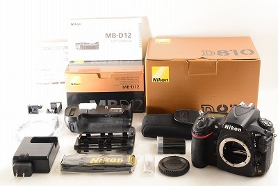 Nikon ニコン D810 マルチパワーバッテリーパックMB-D12 元箱付 (4635)