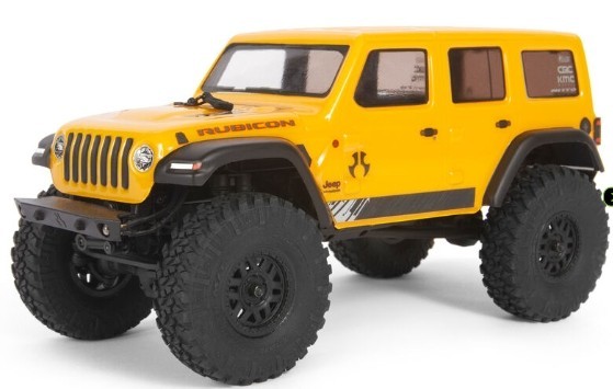 Horizon Hobby　アキシャル1/24 SCX24 2019 JEEP WRANGLER JLU CRC 4WD ROCK CRAWLER BRUSHED RTR, 黄色い　AXIAL - ITEM NO.AXI00002V2T2_画像1