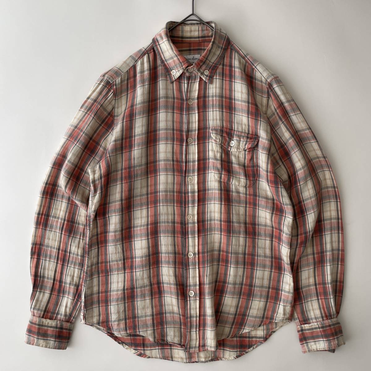 USA製】STEVEN ALAN size/XS スティーブンアラン ボタンダウンシャツ