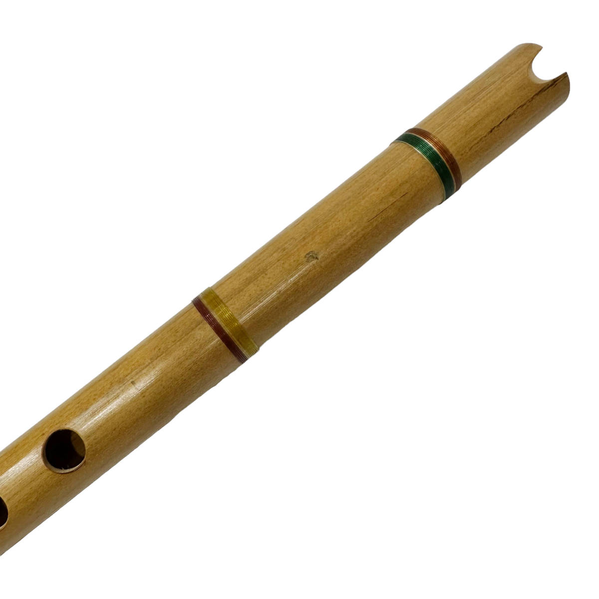 23T151_2 木管楽器 ケーナ 2本セット YAMAHA Wara 縦笛 民族楽器 の画像6