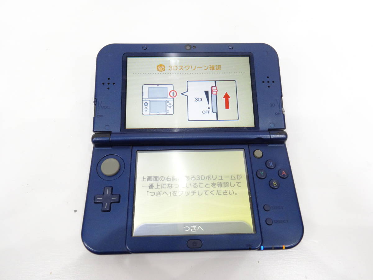  Nintendo NEW3DSLL nintendo game machine body the first period . operation verification ending with translation A0827