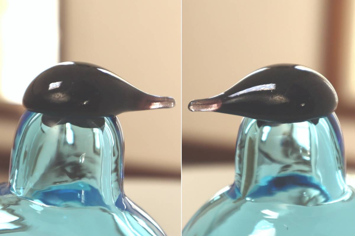 Iittala Birdsイッタラ バード☆Chiffchaffチフチャフ BLUブルー☆Oiva