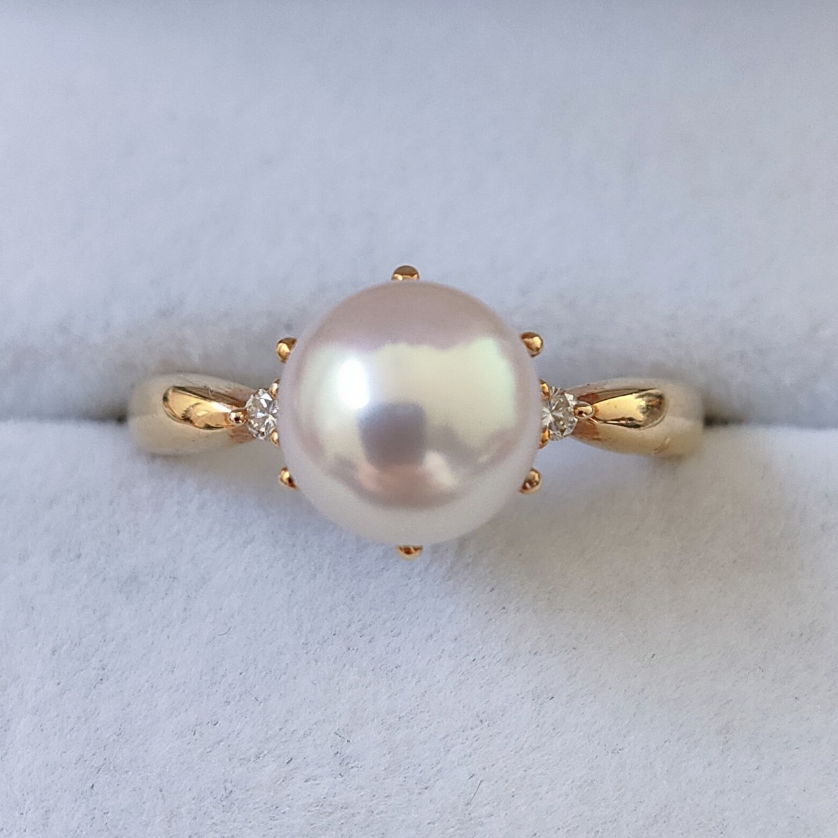 田崎真珠 TASAKI ダイヤモンド 0.66ct リング K18-