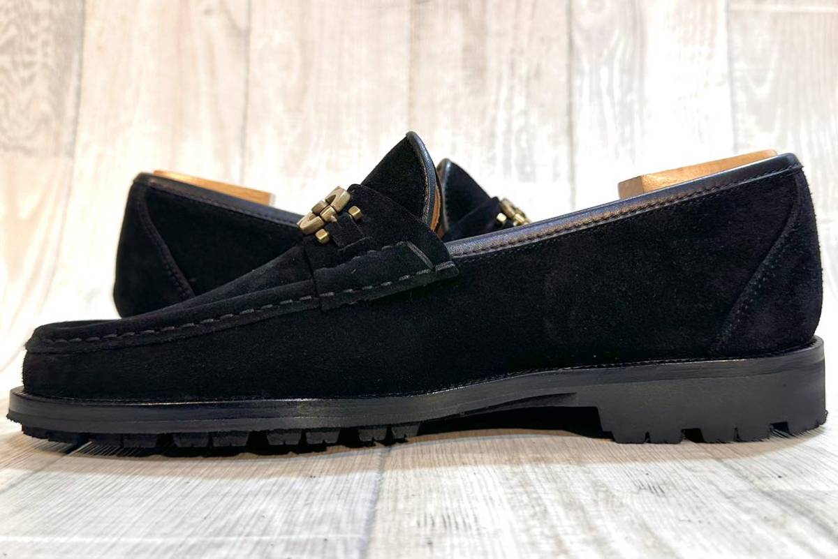 未使用】Salvatore Ferragamo フェラガモ◇25.5cm 7.5 EE◇ガンチーニ
