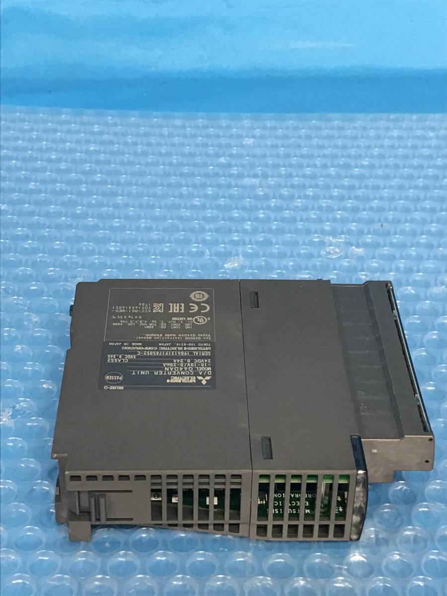 [CK17299] MITSUBISHI 三菱電機 シーケンサ MELSEC-Q Q68DAV デジタル-アナログ変換ユニット 動作保証_画像4