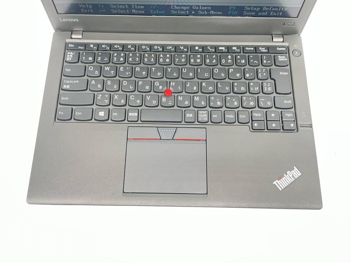 ジャンク/LENOVO THINKPAD X260 /Intel　Corei5-6200U2.3GHZ /128G /8G/ 12.５インチ_画像2