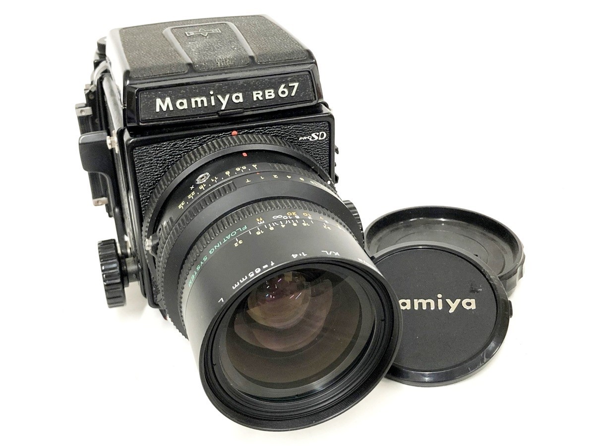 Mamiya RB67 PRO SD K/L 1:4 f=65mm L 120/220フィルムホルダー マミヤ 中判 フィルムカメラ ボディ レンズ シャッター確認済み