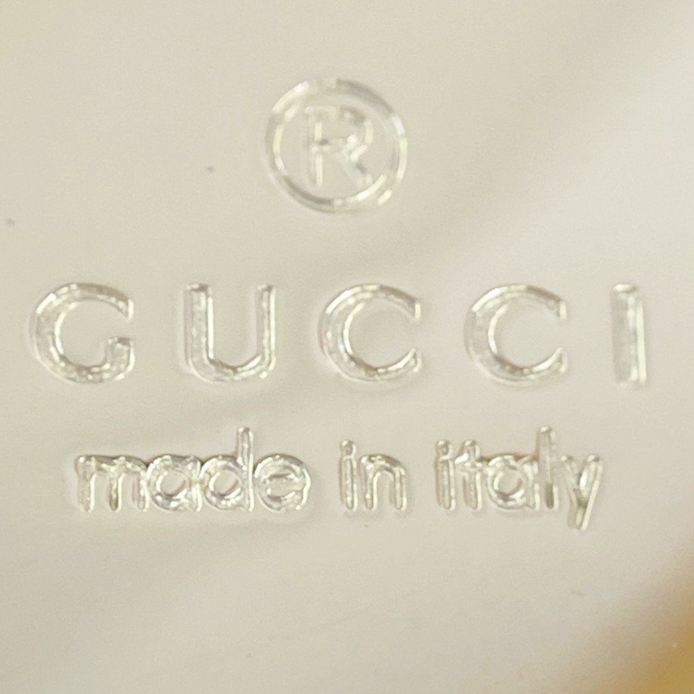 1 jpy # Gucci dog tag * key ring * key holder key case / silver /GUCCI #475759