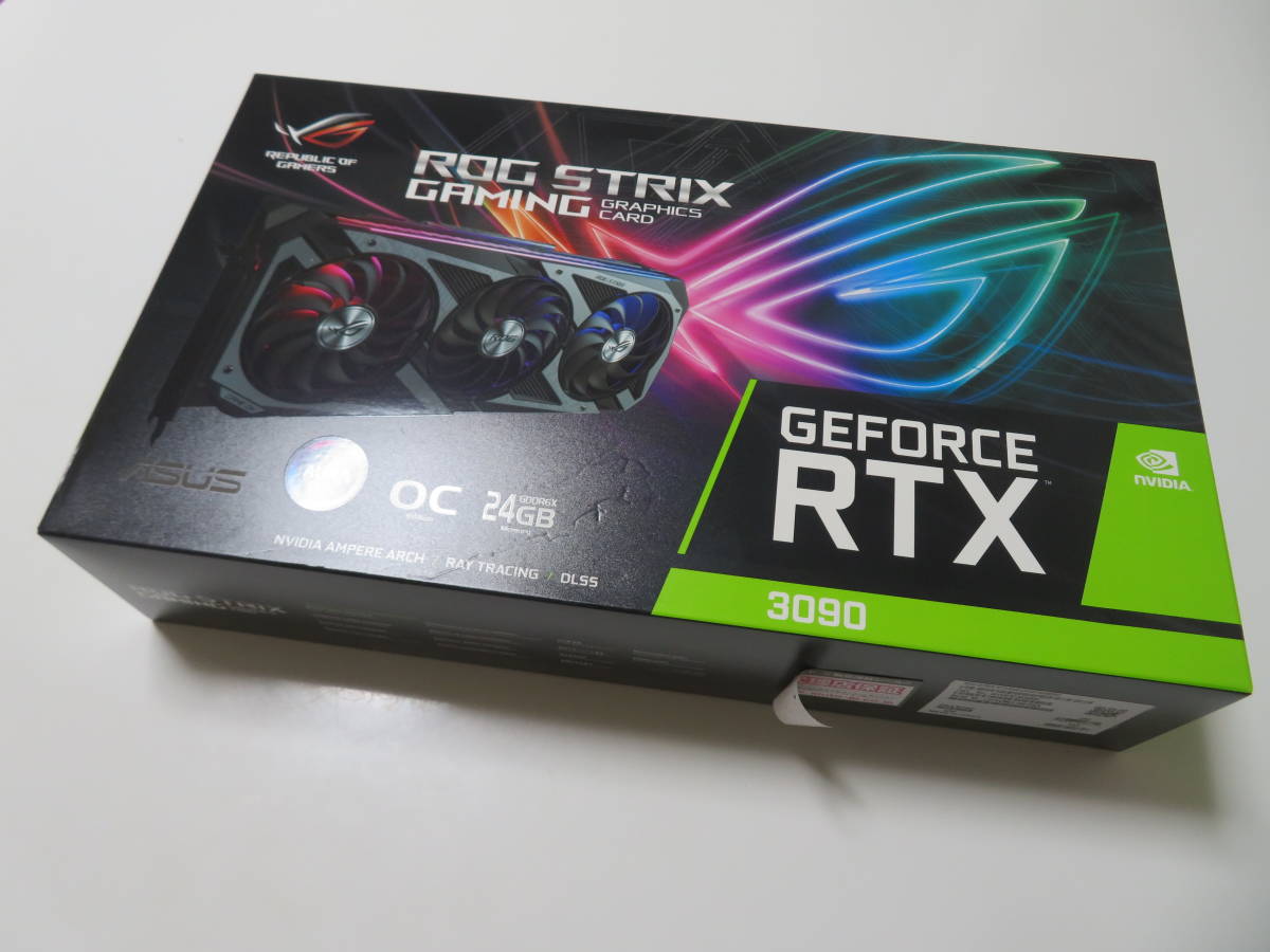 ASUS NVIDIA GeForce RTX 3090 ROG-STRIX-RTX3090-O24G-GAMING