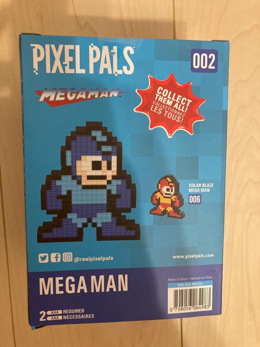 未開封】 PIXEL PALS ロックマン LEDフィギュア|Yahoo!フリマ 未開封】 PIXEL PALS ロックマン LEDフィギュア|Yahoo!フリマ