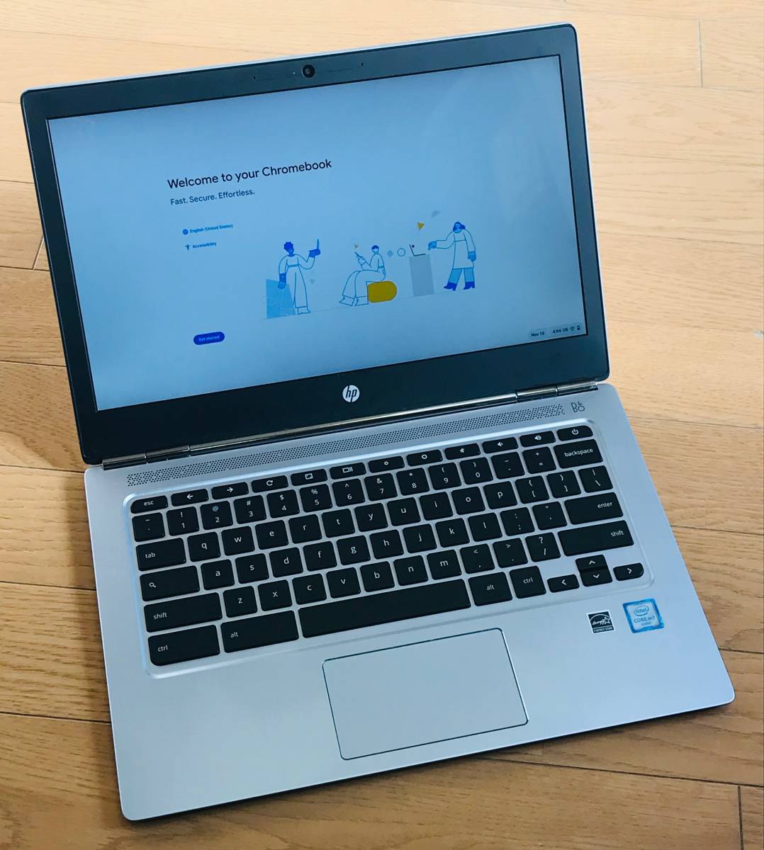 状態良 HP Chromebook 13 G1 高解像度 QHD+ 3200×1800 13.3型 Core M7