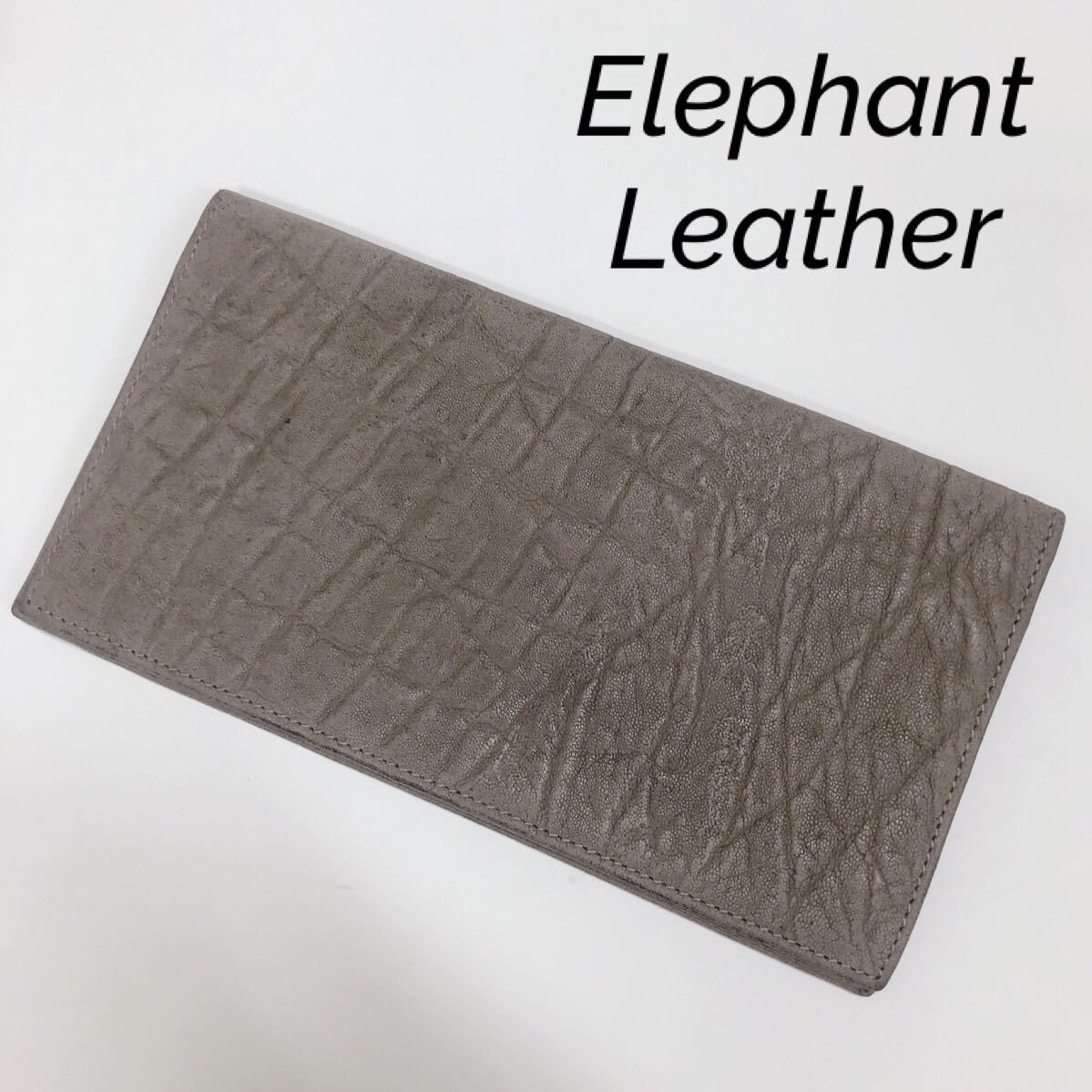 ヤフオク! - 象革 elephant leather エレファントレザー...
