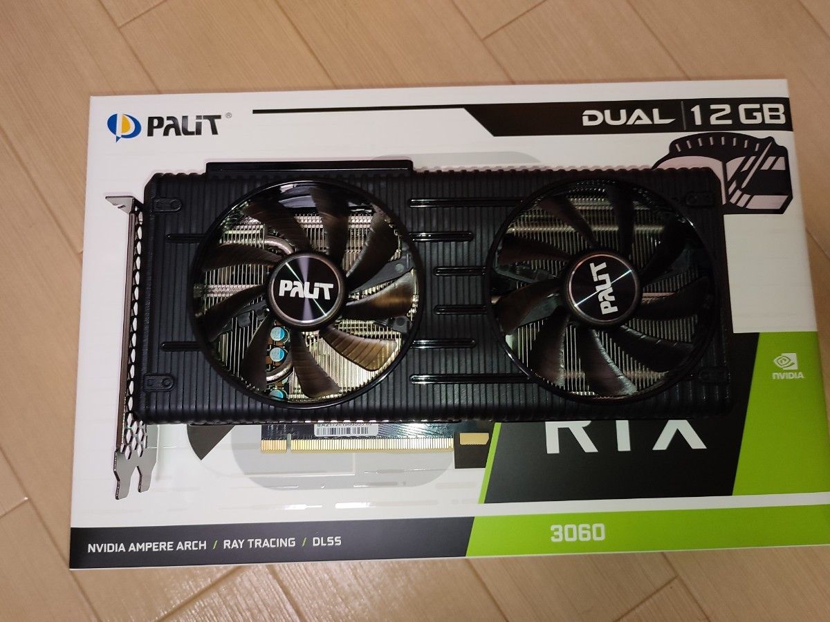 GeForce RTX 3060 Dual OC 12GB LHR版Palit NE63060T19K9-190AD