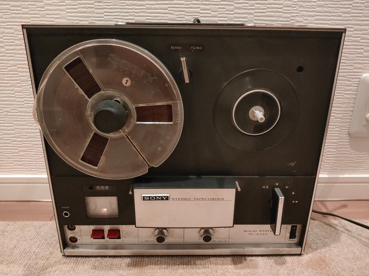 SONY オープンリールデッキ テープレコーダー TC-6250 オーディオ機器