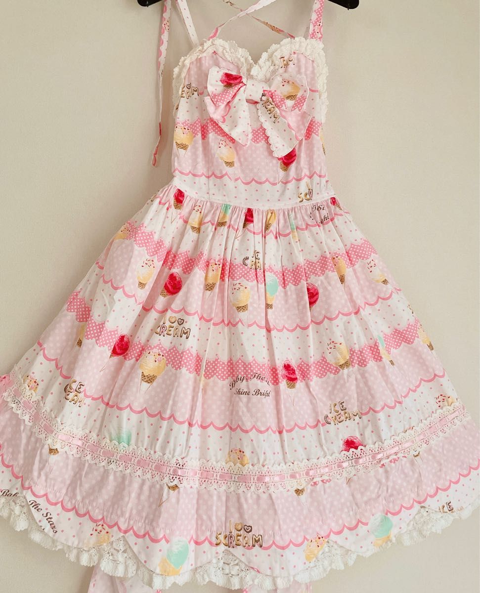 BABY THE STARS SHINE BRIGHT アイスクリームJSK|Yahoo!フリマ BABY THE STARS SHINE BRIGHT アイスクリームJSK|Yahoo!フリマ