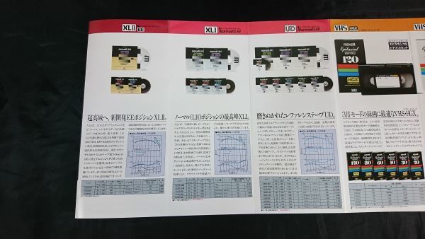 『maxell(マクセル)テープ&アクセサリー 総合カタログ＋UD カタログ 昭和56年10月』日立マクセル株式会社/カセットテープ XLII/XLI-S/UD/UL_画像3