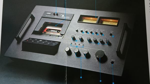 【昭和レトロ】『Nakamichi(ナカミチ) 600II 2head cassette consola カタログ』1978年頃 株式会社 中道研究所/カセットデッキ_画像7