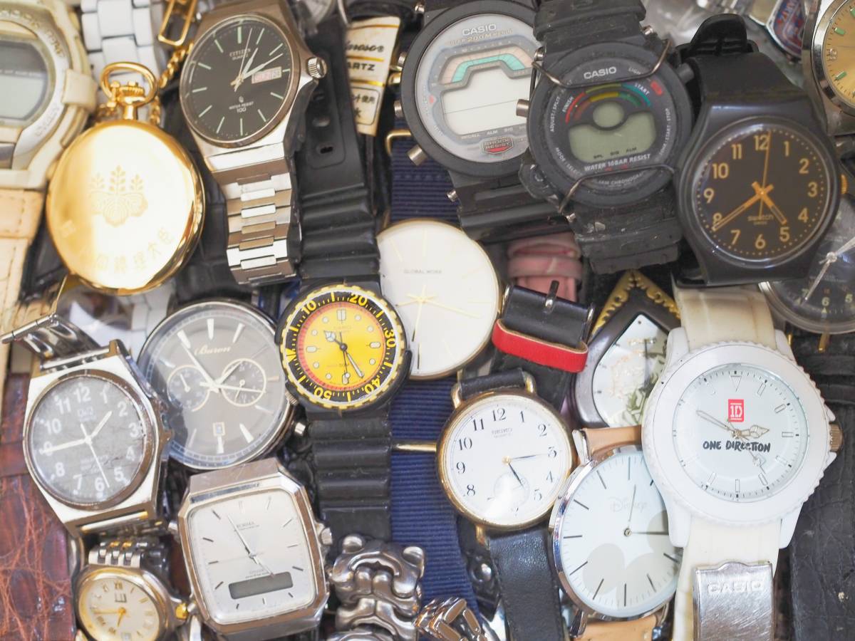 約100点 腕時計大量まとめ売り SEIKO/CITIZEN/CASIO/その他海外ブランドなど 動品＆不動品 ジャンク品_ 1_画像6