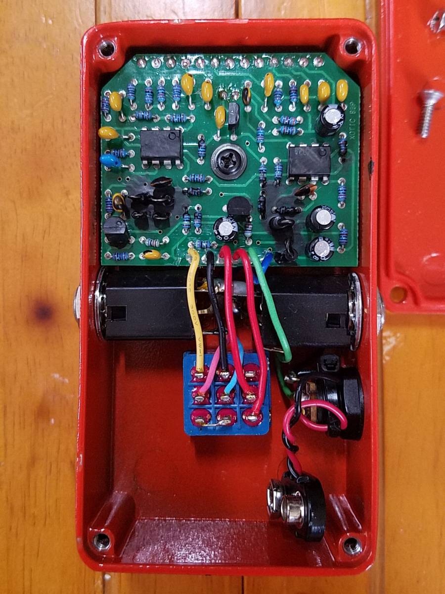初期型 手書きシリアル Xotic BB Preamp エキゾチック プリアンプ