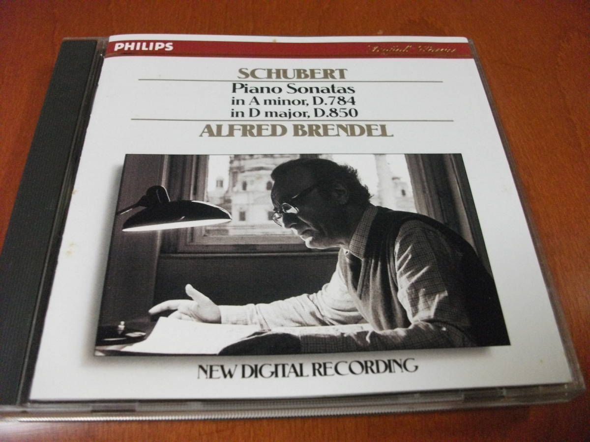 【CD】ブレンデル シューベルト / ピアノ・ソナタ 第17番 、第14番（遺作） (Philips 1987)_画像1
