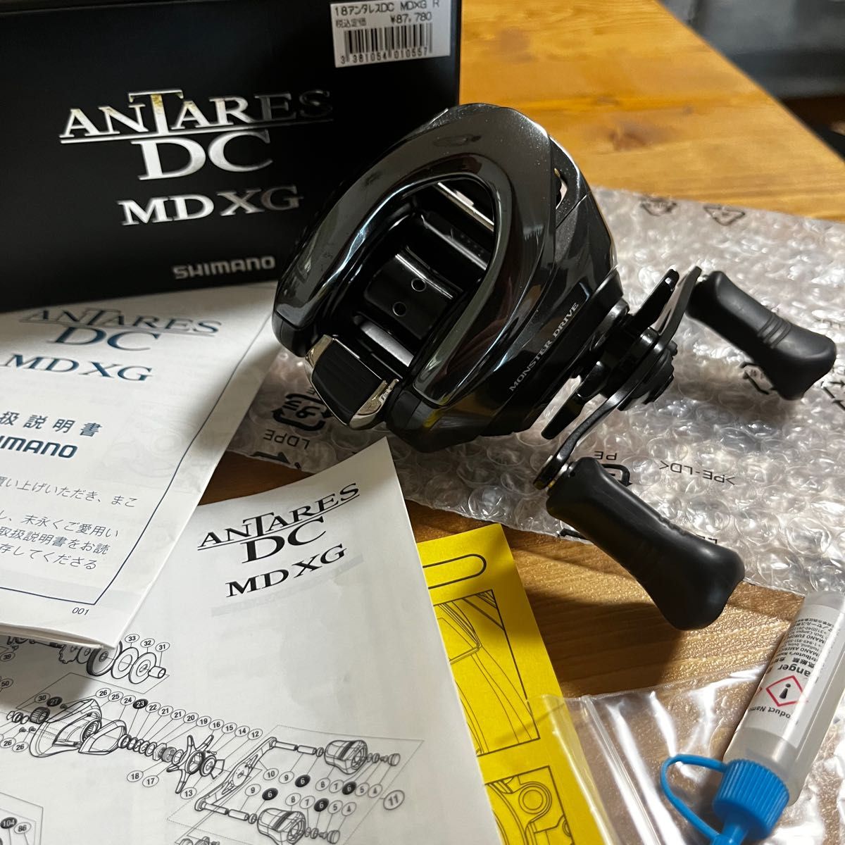 18アンタレスDCMDXG right 右巻き箱根・純正オイル等有 シマノ ANTARES