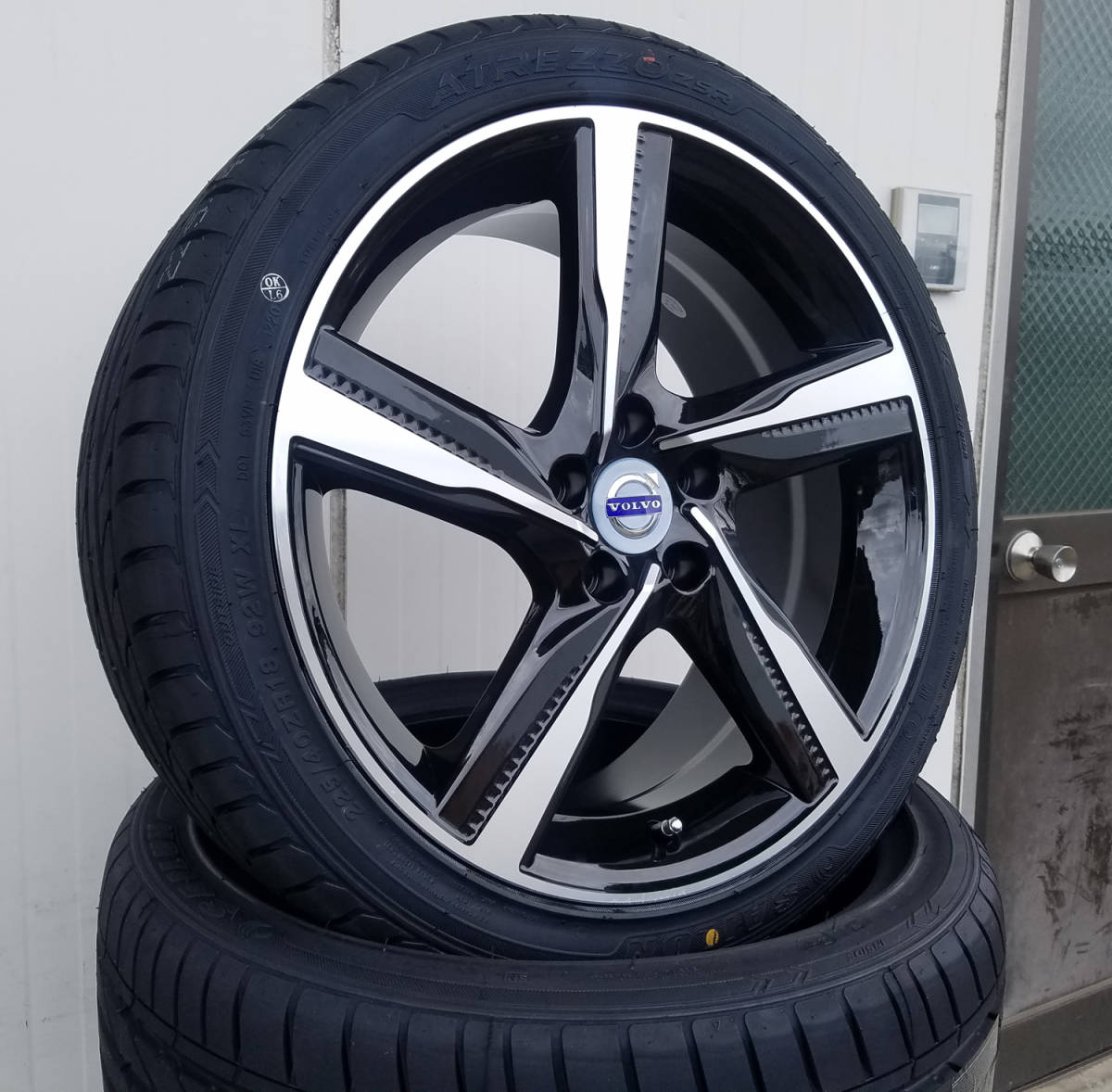 VOLVO ボルボ XC90 XC60 タイヤホイールセット 18インチ 当社特選輸入タイヤ 235/60R18