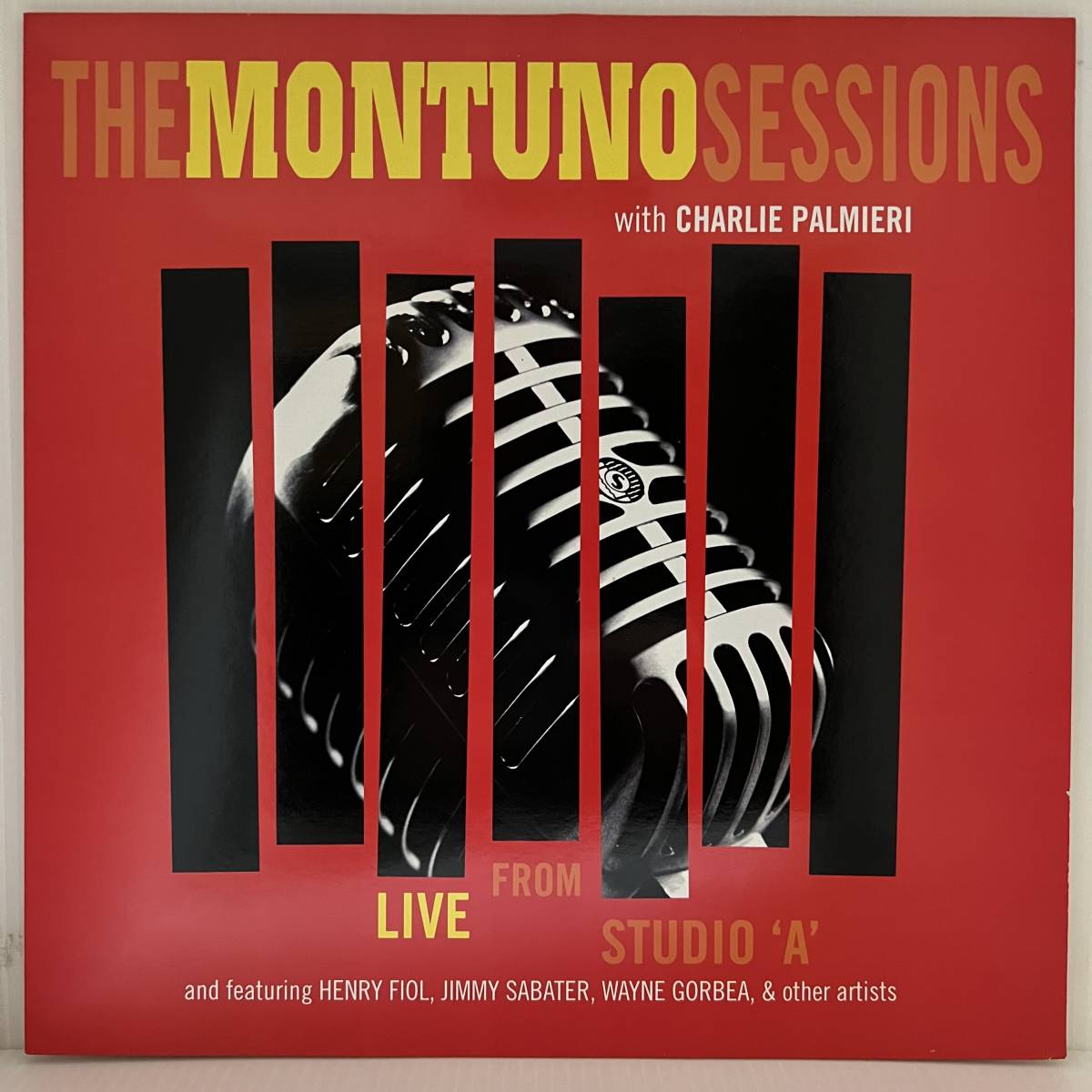 Latin Jazz LP - The Montuno Sessions with Charlie Palmieri - Live From Studio 'A' - Mr Bongo - VG+_画像1