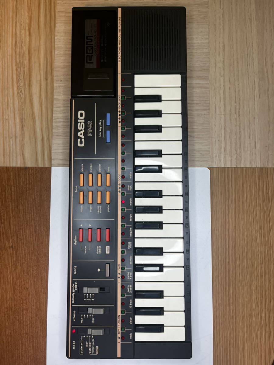 送料無料 【動作良好 ROM付 】CASIO PT-82 ミニキーボード 送料無料 【動作良好 ROM付 】CASIO PT-82 ミニキーボード