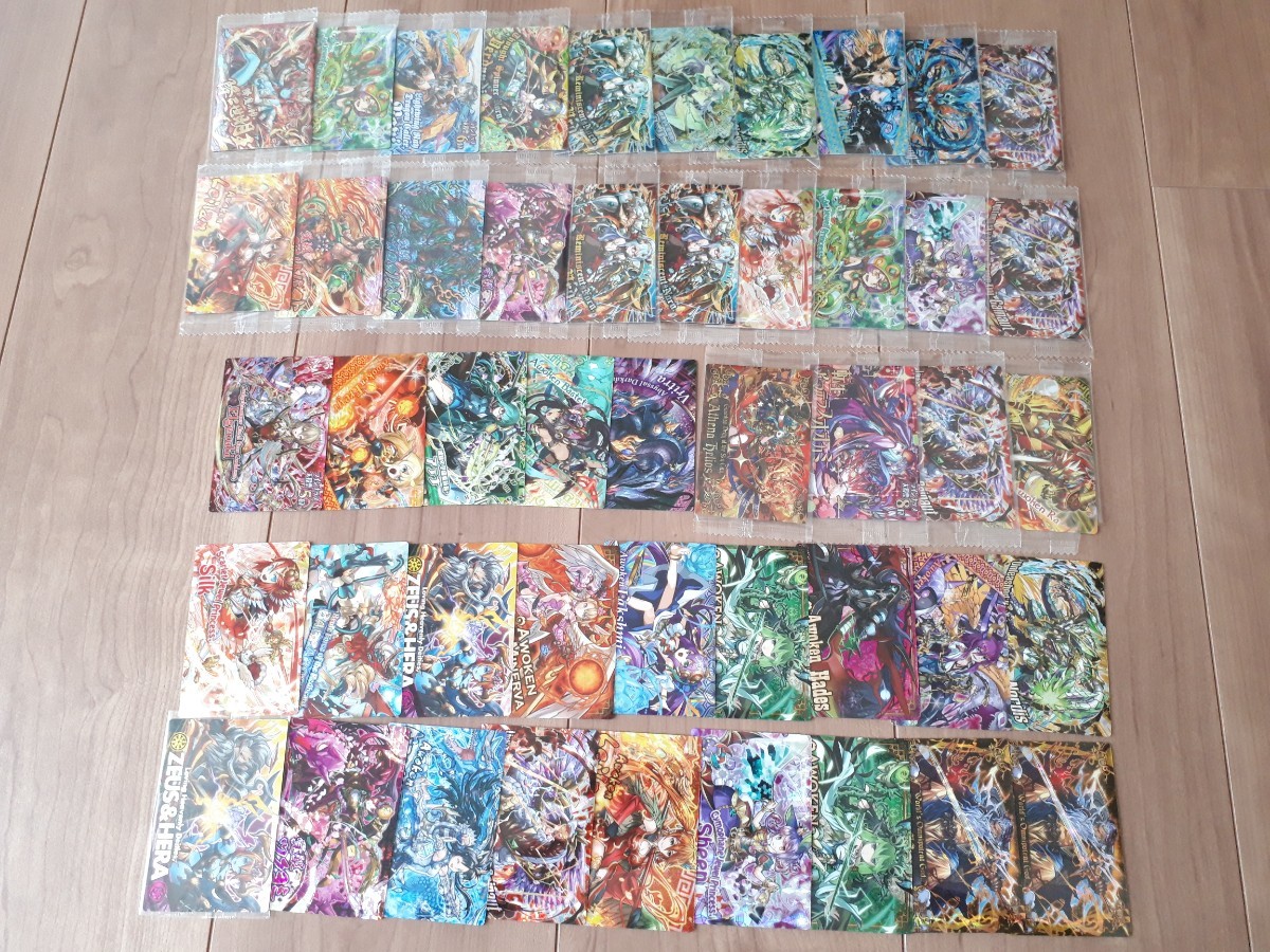 希少 パズドラ Puzzle&Dragons ウエハース カード 超絶R のみ 47枚 大量まとめセット