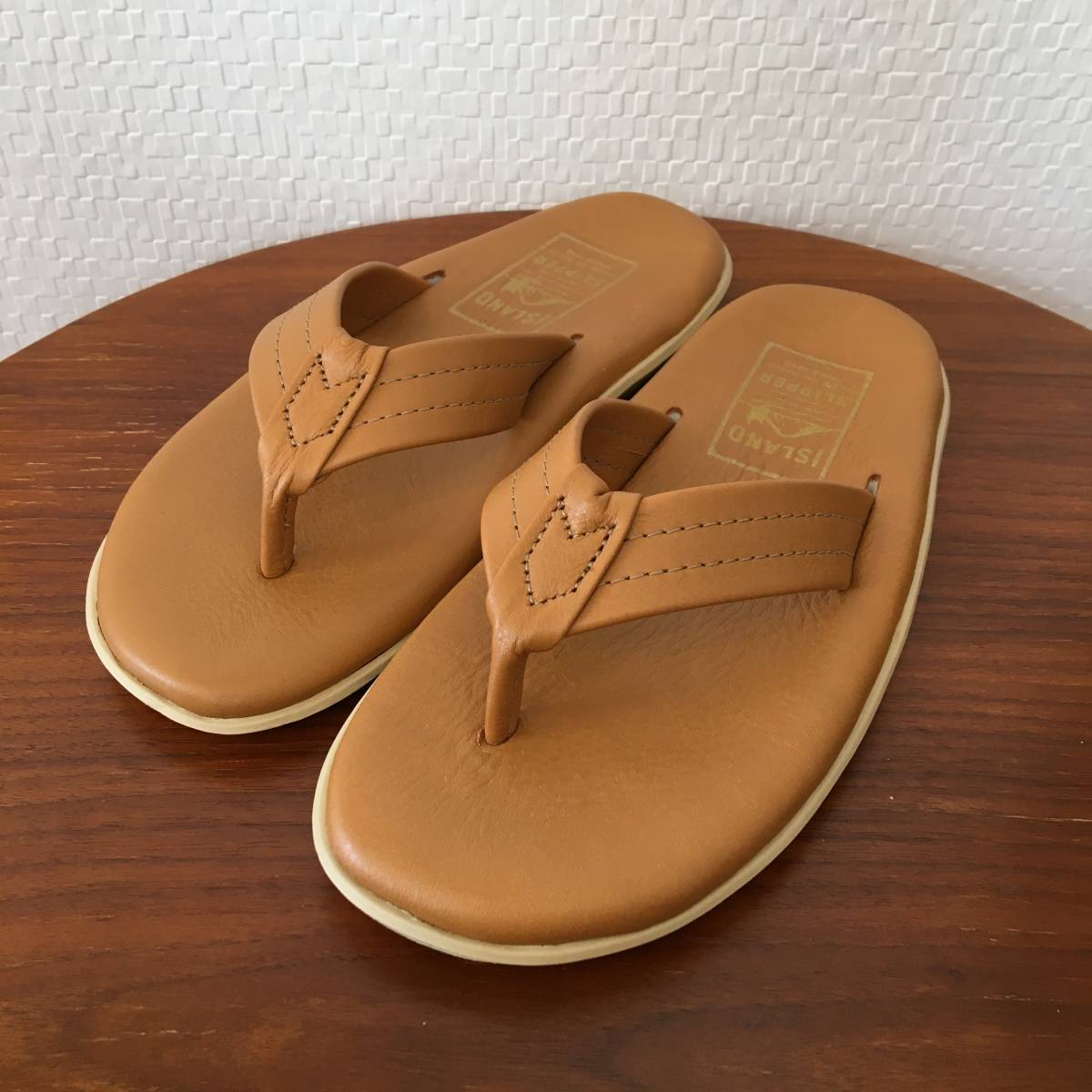 26.0cm（US 8）｜ ISLAND SLIPPER アイランド スリッパ PB202 RUST サンダル スムースレザー ハワイ オアフ  (新品)(即決)(正規品)