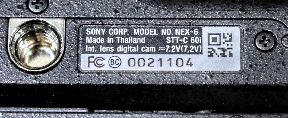 ソニー SONY ミラーレス一眼 α NEX-6 ボディ NEX-6 レンズ：E3.5-5.6/PZ 16-50 OSS 0.25m/0.82ft-0.30m/0.98ft 17A1402の画像8