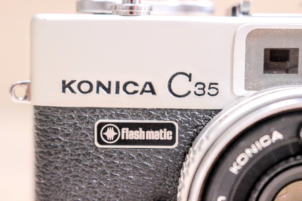 【1円スタート】X17G1324 KONICA コニカ フィルムカメラ C35の画像9