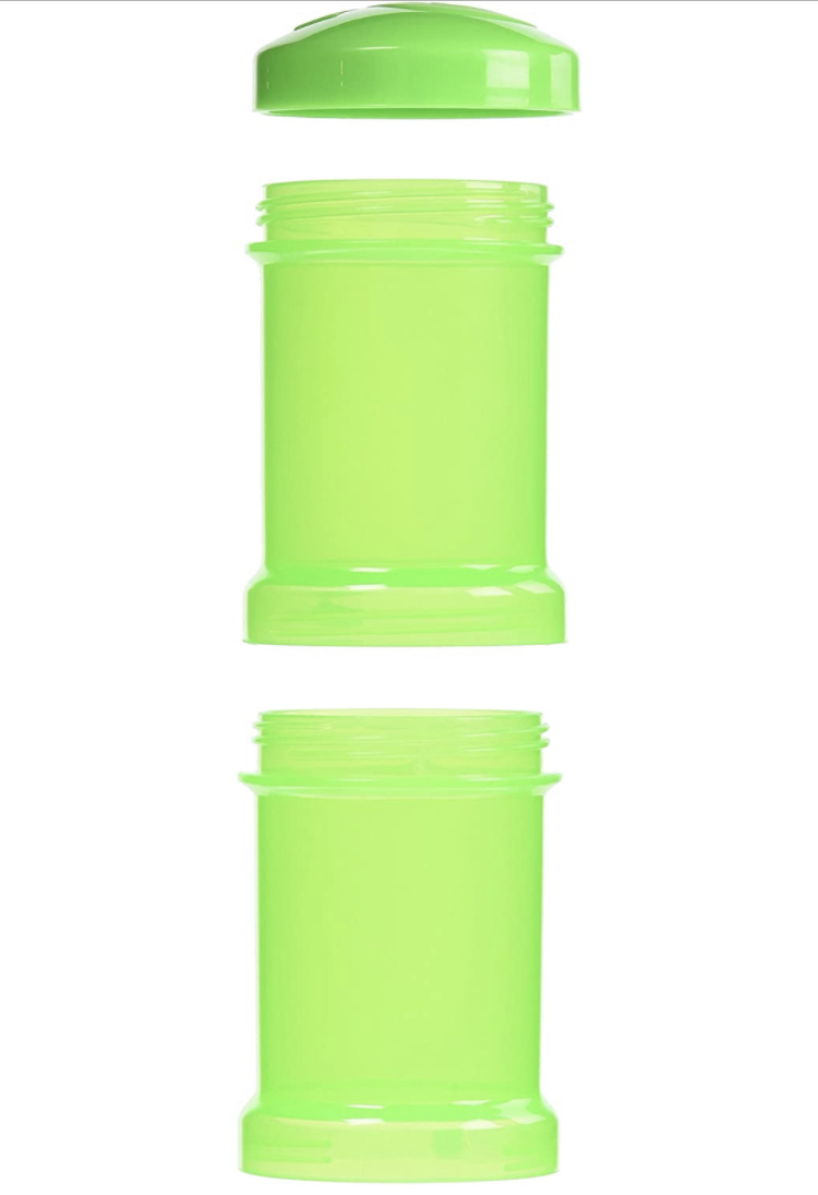 [2 шт. комплект ]TWISTSHAKE кручение shake пудра box молоко кейс 2 объединенный orange зеленый шейкер 
