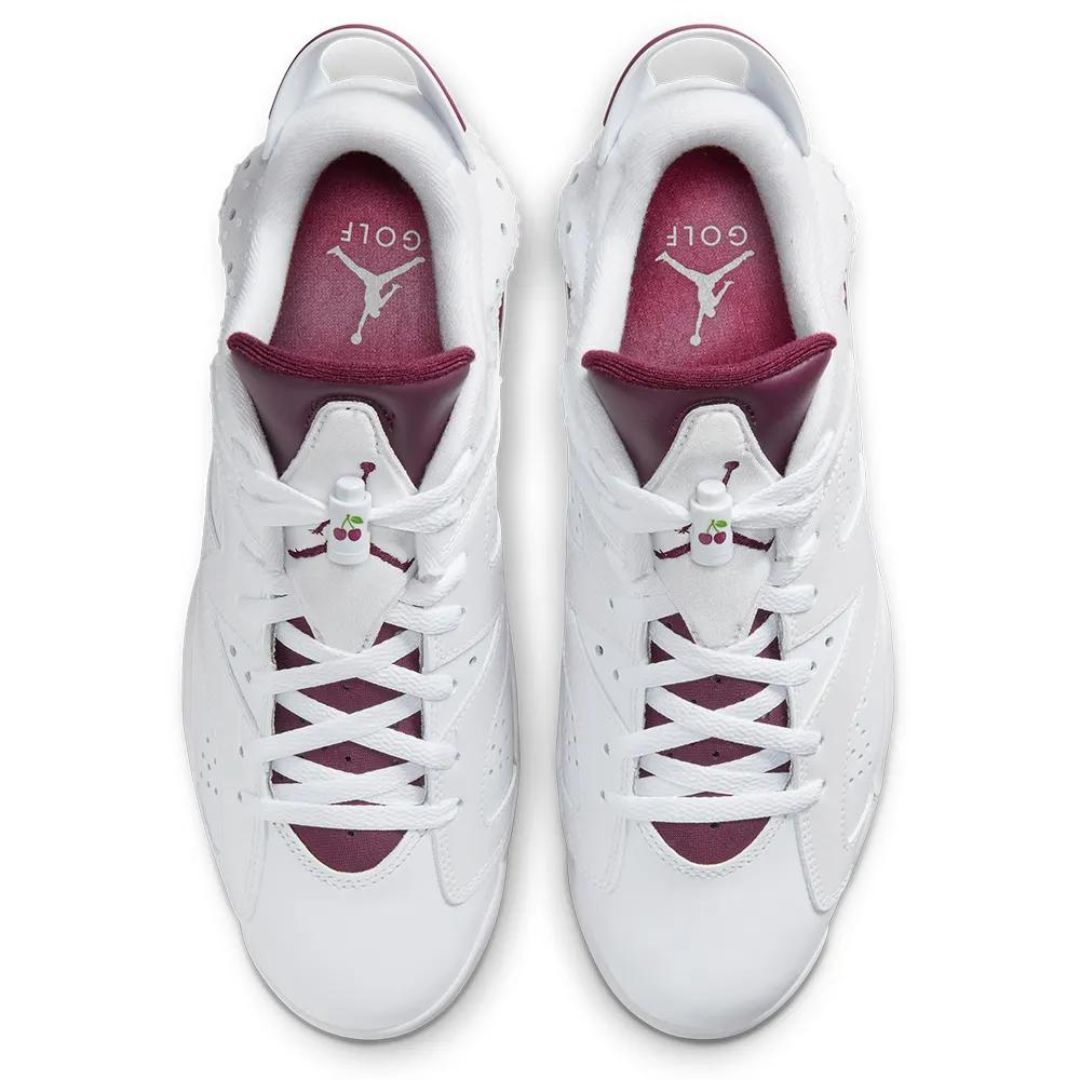 即納】27.0cm NIKE AIR JORDAN 6 LOW GOLF RETRO NRG Bordeaux エア