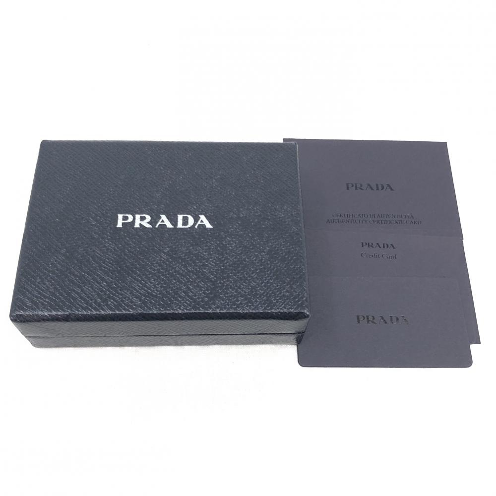 【中古】PRADA カードケース 1MC208 ブラック プラダ[240017552939]_画像5
