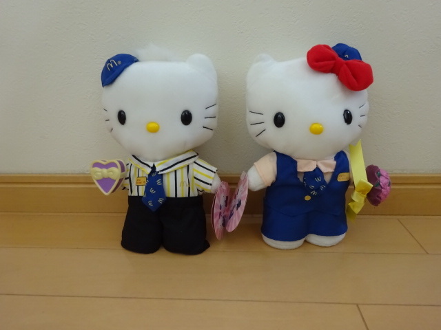 レア品 HELLO KITTY ハローキティ キティちゃん ぬいぐるみ サンリオ