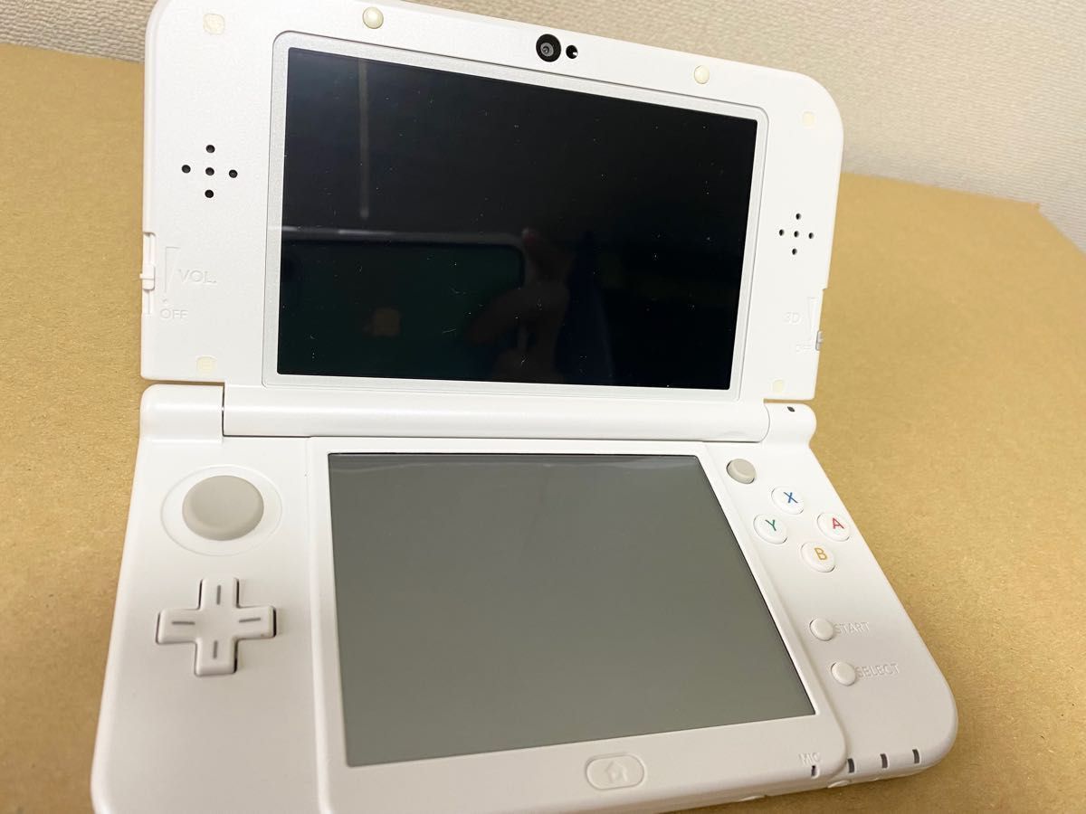 NEW ニンテントー 3DS LL パールホワイト 充電器 ケース 任天堂