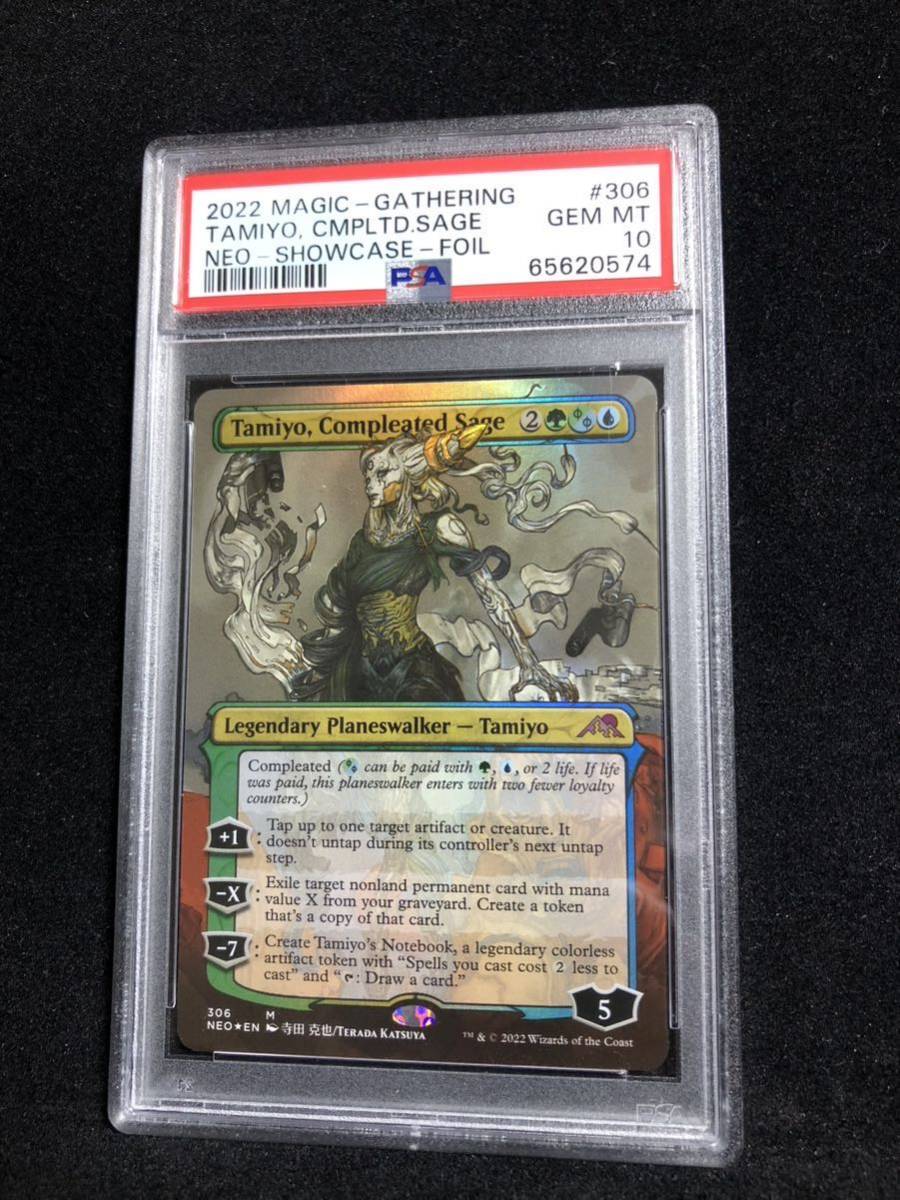 MTG PSA10 完成化した賢者、タミヨウ FOIL セトブ産 英語版(金、マルチ