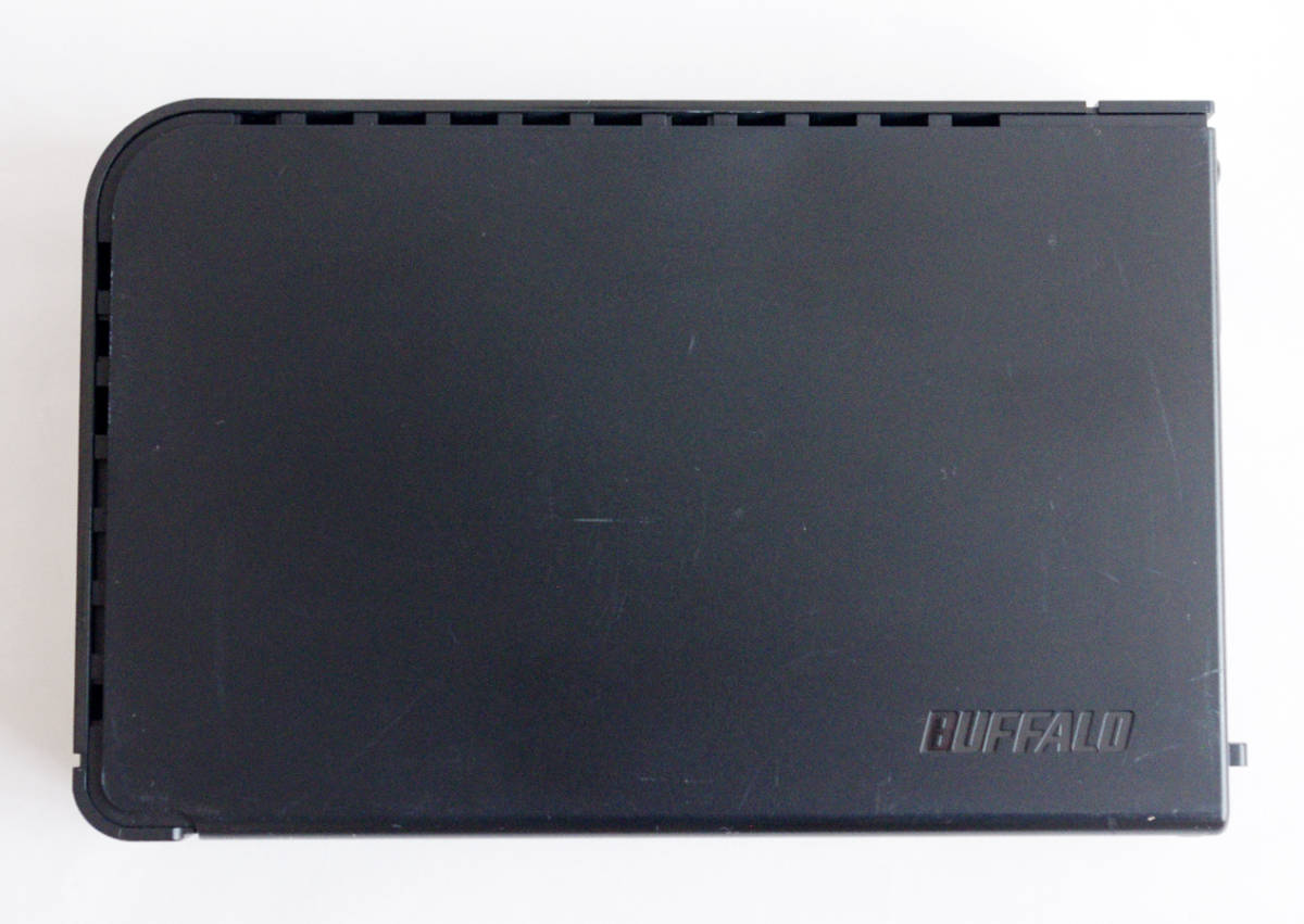 訳有 正常判定 バッファロー 1TB (1000GB) 外付 ハードディスク HD-LX1.0TU3C 冷却ファン付 USB接続 HDD BUFFALO ジャンク#2274_画像4