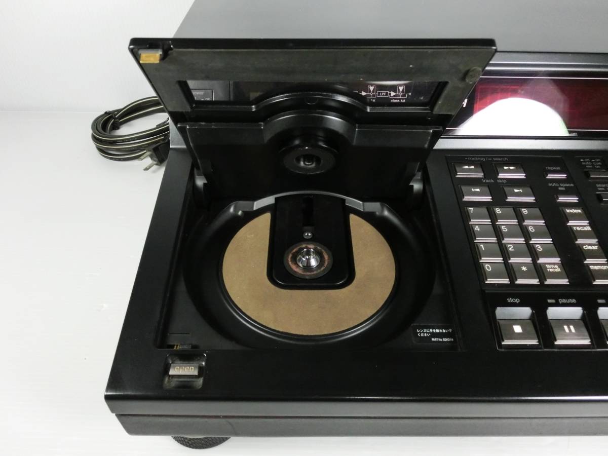 j837 ☆【動作不安定・ジャンク品扱い】Technics/テクニクス SL-P1200 CDプレーヤー リモコン無し 現状扱い ☆_テスト用のCDは付属致しません。