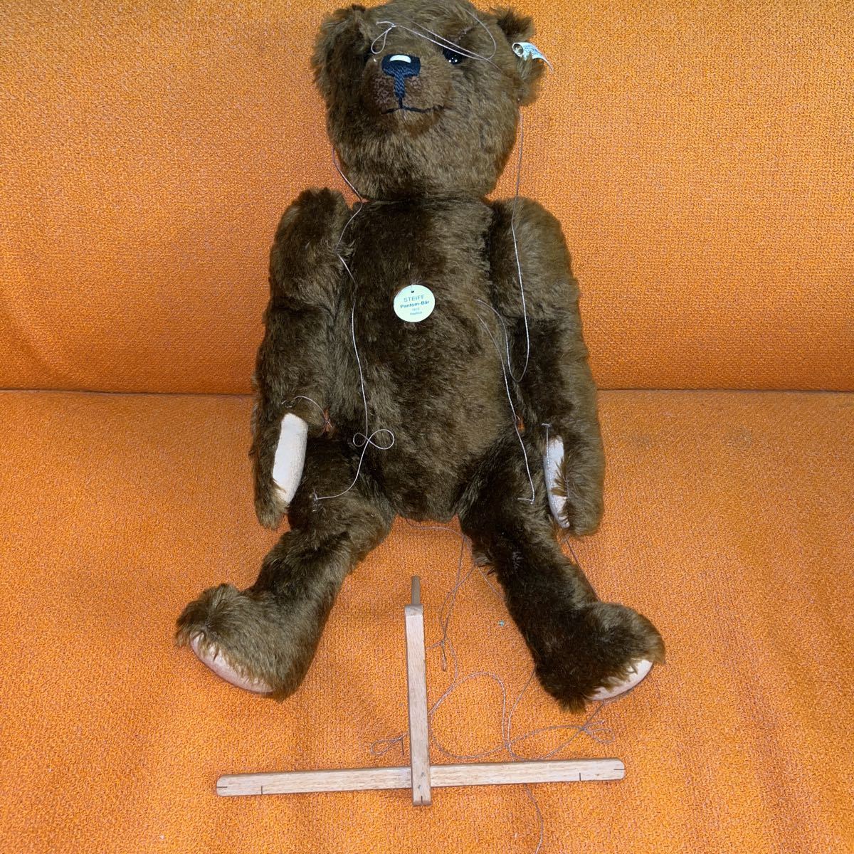 復刻版 シュタイフテディベア 操り人形 Pantom-Bear 1910テディベア