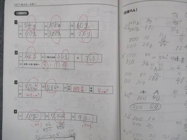 UI13-146 浜学園 小6 理科 サイエンス/ファイナルアプローチ 問題集 第1/2分冊 通年セット 2022 計4冊 96L2D_画像4