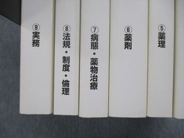 UK84-052 薬学ゼミナール 第104回 薬剤師国家試験対策問題集 1~9巻セット 物理/化学 他 2020年合格目標 計9冊 ★ 00L3D_画像3