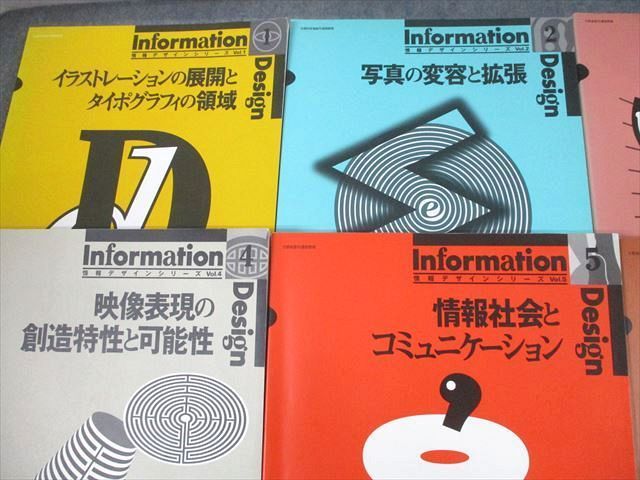 UI10-058 京都造形芸術大学 通信教育部 情報デザインシリーズ テキスト Vol.1～6 2013 計6冊 00L4D_画像2