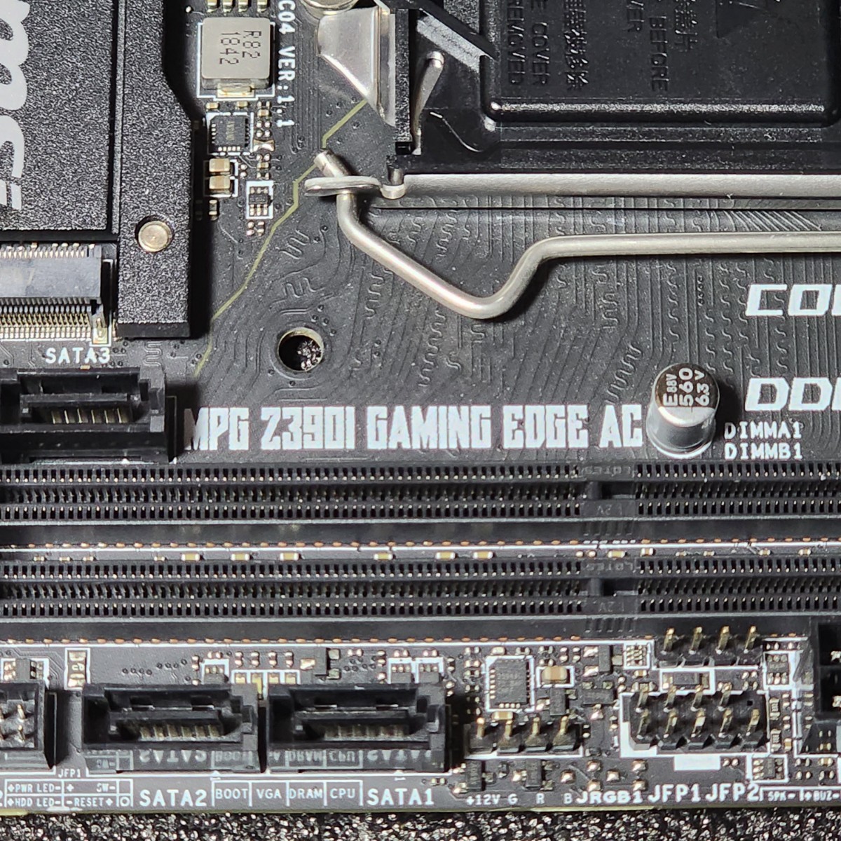 MSI MPG Z390I GAMING EDGE AC IOパネル付属 LGA1151 Mini-ITX